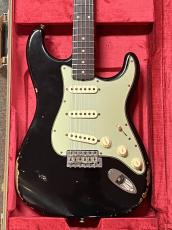 Fender Custom Shop 2025 62 Stratocaster Relic RW #6100/9.5 AGED BLACK_2