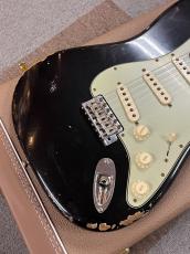 Fender Custom Shop 2025 62 Stratocaster Relic RW #6100/9.5 AGED BLACK_5