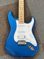 Fender Standard Stratocaster HSS, Maple Fingerboard, White Pickguard, Aqua Marine Metallic_2