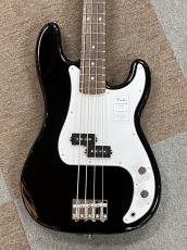 Fender Standard Precision Bass, Laurel Fingerboard, White Pickguard, Black_2