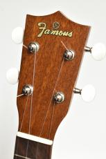 Famous FLS-60 【ソプラノ/ロングネック】【マホガニー/ギアペグ】【日本製】_5