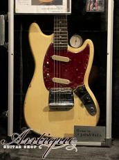 Fender Mustang 1965-66年製 White /Figured Neck & Slab Rosewood w/Show-Case & OHC "Owned & Played by PATA"_2