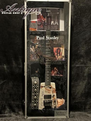 Steinberger Special Custom GL SH Model 1987 Black /White Cover w/Naked Girls"Owned&Stage Played by Paul Stanley"
