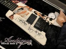 Steinberger Special Custom GL SH Model 1987 Black /White Cover w/Naked Girls"Owned&Stage Played by Paul Stanley"_4