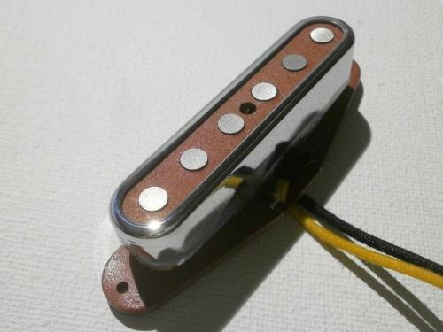 Ｑpickups Telecaster 用アルニコ5 高出力15kΩ ネック・フロント側 モンスター レッドトップ ピックアップ