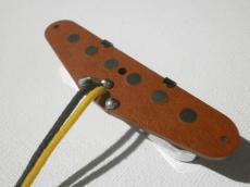 Ｑpickups Telecaster 用アルニコ5 高出力15kΩ ネック・フロント側 モンスター レッドトップ ピックアップ_2