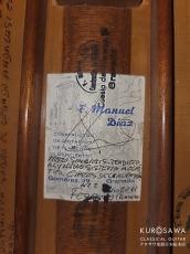 F. Manuel Diaz F. マヌエル・ディアス 2011年製 フラメンコ 白 松・シープレス 20フレット【日本総本店2F 在庫品】_4