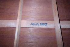 Gibson 1960s J-45 Wine Red / Round Shoulder・Solid Spruce Top・Solid Mahogany Side and Back・Adjustable Bridge・White Large Pick guard 【With Original Hard Case】  2003年製_13