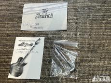 Aria Pro II TA-TONIC WH【東京楽器博限定仕様! 特注ピックガード! 日本製! ハードケース付属!】_9