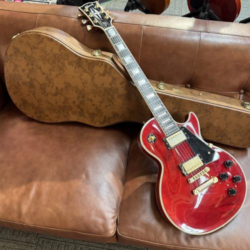 Gibson 【カスタムショップ】Les Paul Custom Wine Red Ebony Fingerboard 【4.28kg】2015年製 3F