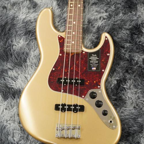 Fender American Professional Classic Jazz Bass Faded Firemist Gold / Rosewood