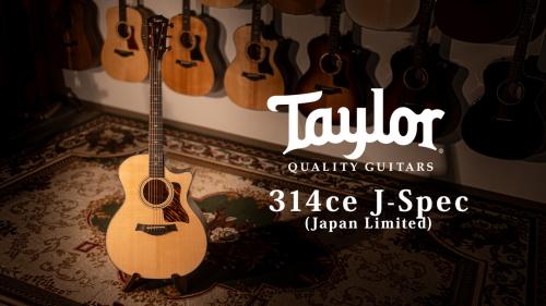 Taylor 【試奏動画有】314ce J-Spec -日本限定仕様- 【Taylor公認 リペアマン在籍店】