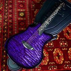 Emerald Guitars X20 Quilted Maple Top Purple w/ Element P.U