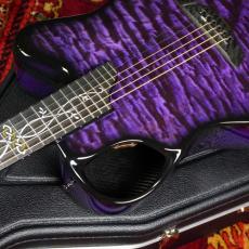 Emerald Guitars X20 Quilted Maple Top Purple w/ Element P.U_3