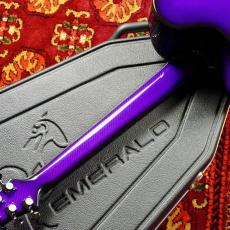 Emerald Guitars X20 Quilted Maple Top Purple w/ Element P.U_7