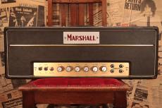 Marshall 1964 JTM45"Gold Plexi Panel with Maroon Block Logo"