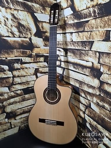 ARIA アリア A-175F CWE フラメンコ カッタウェイ エレガット 松・シープレス【日本総本店2F 在庫品】