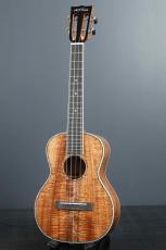 M.J.Franks Koa Tenor Ukulele Slotted Head