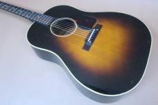 Gibson -45 / Taper Head・Traditional Logo・Spruce Top・Mahogany Side and Back・Jacaranda Fingerboard & Bridge・Normal  Bone Saddle・Small Tortoise Color Pick guard【With Original Chipboard Case 】1951年頃製_3