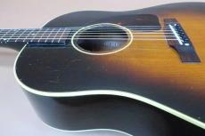 Gibson -45 / Taper Head・Traditional Logo・Spruce Top・Mahogany Side and Back・Jacaranda Fingerboard & Bridge・Normal  Bone Saddle・Small Tortoise Color Pick guard【With Original Chipboard Case 】1951年頃製_13