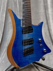 C.GIG 【Bonus Sale】 Y-REF Doublecut 7 -Trans Blue- 2019年製 【Rare!】【7弦】【MADE IN GERMANY】