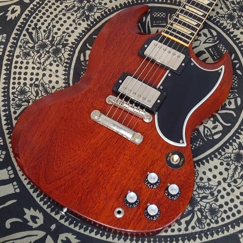 Gibson ~Historic Collection~ 1961 Les Paul SG Standard Reissue Stop-Bar Cherry Red VOS -2024USED!!