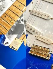 Fender Custom Shop LIMITED EDITION 1954 Stratocaster Gold Hardware N.O.S -Aged Bright Sapphire Metallic- 2024USED!!_8