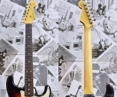 Fender Custom Shop Guitar Planet Exclusive 1963 Stratocaster Relic -Wide Black 3 Color Sunburst-_6
