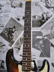 Fender Custom Shop Guitar Planet Exclusive 1963 Stratocaster Relic -Wide Black 3 Color Sunburst-_7