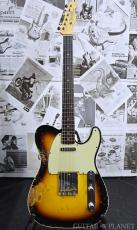 Fender Custom Shop MBS 1962 Telecaster Custom Heavy Relic -Wide Black 2 Color Sunburst- by Jason Smith 2024USED!!_2