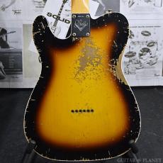 Fender Custom Shop MBS 1962 Telecaster Custom Heavy Relic -Wide Black 2 Color Sunburst- by Jason Smith 2024USED!!_3
