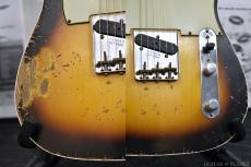 Fender Custom Shop MBS 1962 Telecaster Custom Heavy Relic -Wide Black 2 Color Sunburst- by Jason Smith 2024USED!!_9