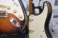 Fender Custom Shop MBS 1950s Stratocaster Ultimate Relic -3 Color Sunburst- by Jason Smith_9