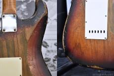 Fender Custom Shop MBS 1950s Stratocaster Ultimate Relic -3 Color Sunburst- by Jason Smith_10