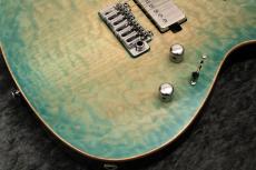 Sugi Custom Order DS496C 5A Quilt Maple/HM/Ash Aqua Green Burst #S250105 【ココボロ指板】【現地選定材】_3