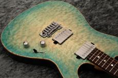 Sugi Custom Order DS496C 5A Quilt Maple/HM/Ash Aqua Green Burst #S250105 【ココボロ指板】【現地選定材】_7