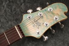 Sugi Custom Order DS496C 5A Quilt Maple/HM/Ash Aqua Green Burst #S250105 【ココボロ指板】【現地選定材】_8