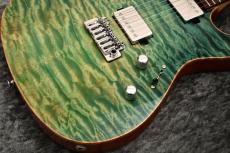 Sugi Custom Order DS496C 6A Quilt Maple/HM/F-Maho Lake Green #S250137 【ココボロ指板】【現地選定材】_3