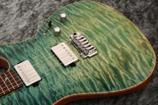 Sugi Custom Order DS496C 6A Quilt Maple/HM/F-Maho Lake Green #S250137 【ココボロ指板】【現地選定材】_6
