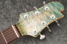 Sugi Custom Order DS496C 6A Quilt Maple/HM/F-Maho Lake Green #S250137 【ココボロ指板】【現地選定材】_8