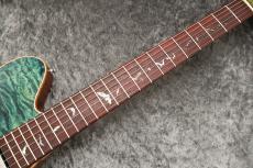 Sugi Custom Order DS496C 6A Quilt Maple/HM/F-Maho Lake Green #S250137 【ココボロ指板】【現地選定材】_9