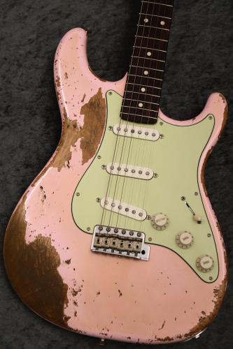 Sugi Kurosawa Limited Stargazer 3S Alder/Vintage Rosewood FB/Shell Pink Heavy Aged【3.42kg】