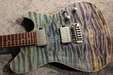 Sugi Custom Order DS496C 5A Quilt Maple/HM/Ash Sapphire #S240131 【ココボロ指板】【現地選定材】【軽量】_5