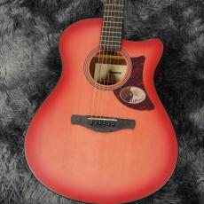 Ibanez AAM50CE CRO (Coral Red Burst Open Pore) -Advanced Acoustic-【特価】【エレアコ】