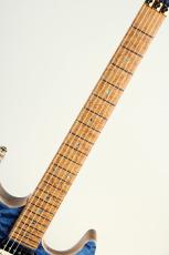 Suhr Custom Standard Quilt Maple Top Black Limba Back / Trans Blue 2024_5