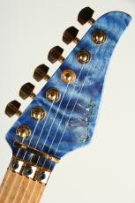 Suhr Custom Standard Quilt Maple Top Black Limba Back / Trans Blue 2024_6