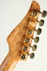 Suhr Custom Standard Quilt Maple Top Black Limba Back / Trans Blue 2024_7