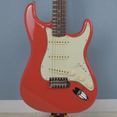 Fender Dealer Exclusive American Vintage II 1961 Stratocaster AAA Flame Maple Neck Fiesta Red