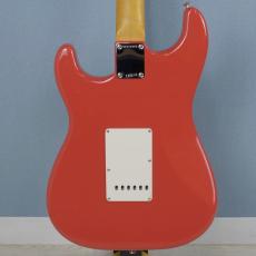 Fender Dealer Exclusive American Vintage II 1961 Stratocaster AAA Flame Maple Neck Fiesta Red_2