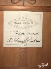 マヌエル・コントレラス2世　Manuel Contreras Ⅱ 1a Especial 松・シープレス 1997年製_8